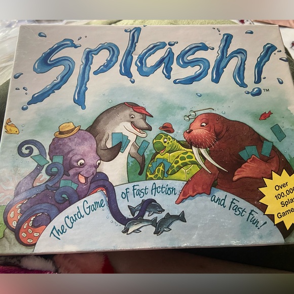 Preowned ~Splash! The Card Game of Fast & Furious Fun Complete Splash Game - Picture 1 of 7